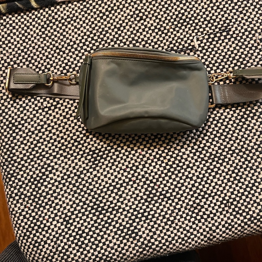 Olive Green Belt Bag